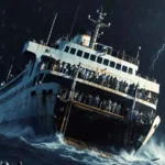 The first poster for the series "The Ferry" has been released in preparation for its premiere.