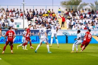 مباراة بني ياس والشارقة