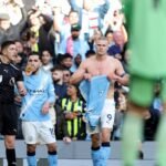 Manchester City vs Arsenal match in the English Premier League