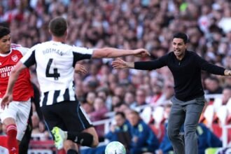 مباراة آرسنال ونيوكاسل