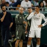 Real Madrid stumble with a late draw against Real Betis and fall further behind in La Liga.