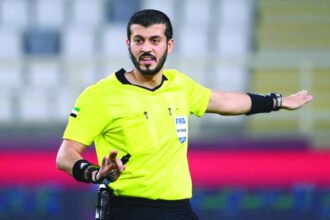 Referee Omar Al Ali