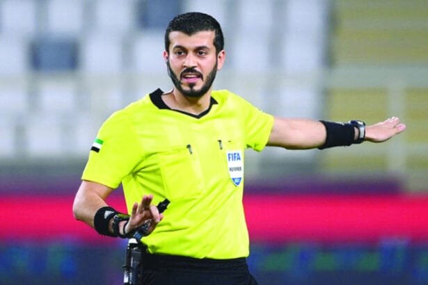 Referee Omar Al Ali