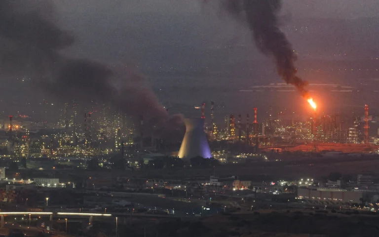 صواريخ حيفا إسرائيل