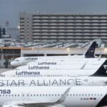 إضراب مضيفي لوفتهانزا والنقل الجوي في ألمانيا