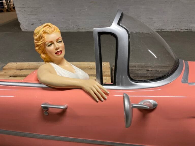 Marilyn Monroe's classic car at a public auction
