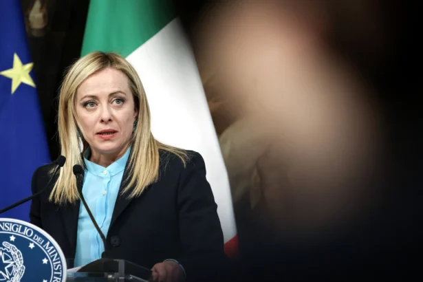 Meloni Italy Gulf oil