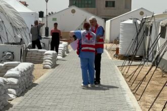 Red Cross warning in the Middle East