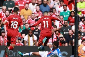 مباراة ليفربول وكريستال بالاس