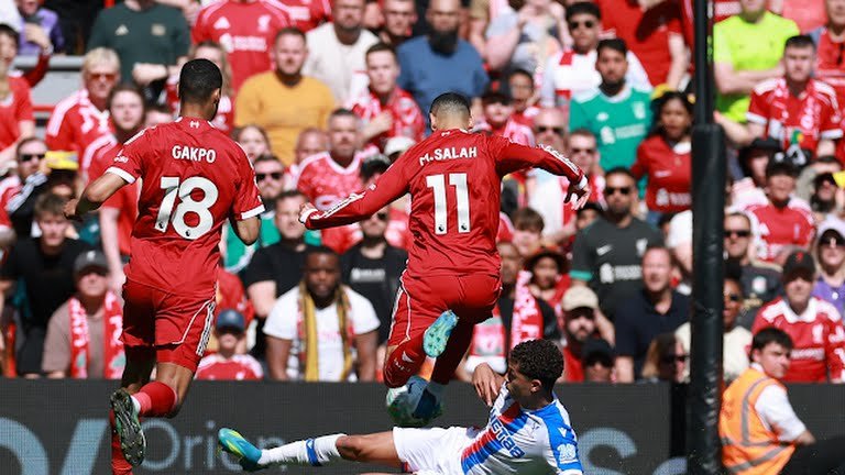 مباراة ليفربول وكريستال بالاس