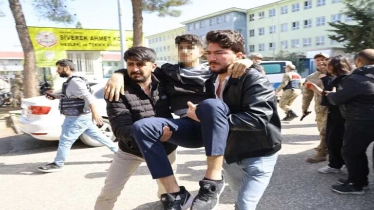 Several students injured in a shooting incident inside a school in southeastern Türkiye