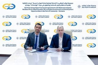 Agreement between Abu Dhabi Ports and Romania to explore investment and development opportunities in Constanta Port