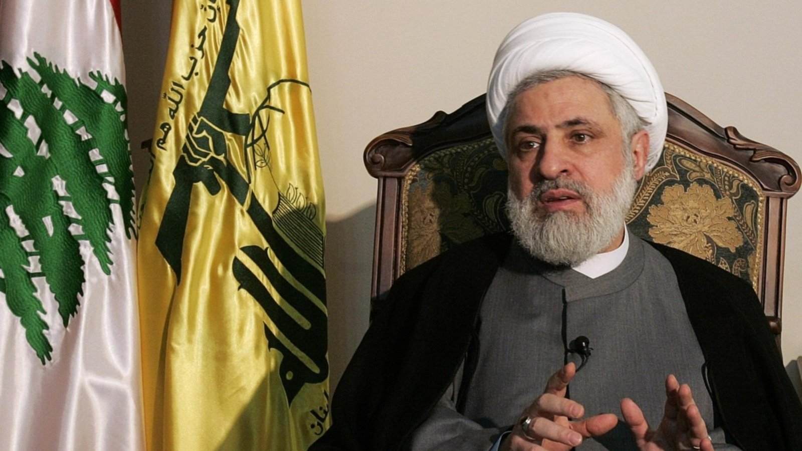 Naim Qassem attacks the Lebanon-Israel negotiations and insists on maintaining arms