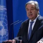 Guterres warns of continued disruption to maritime navigation and its impact on global trade and supply chains