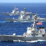 The US Navy warns of the danger of mines in parts of the Strait of Hormuz and calls for avoiding the area