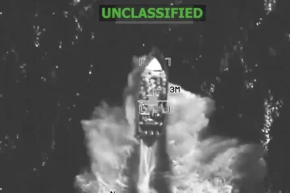 The US military announces the destruction of a drug-smuggling vessel and the killing of three people in the eastern Pacific