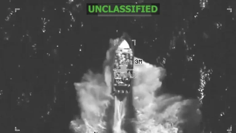 The US military announces the destruction of a drug-smuggling vessel and the killing of three people in the eastern Pacific