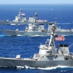 The US military announces it is preventing ships from leaving Iranian ports as part of a naval blockade