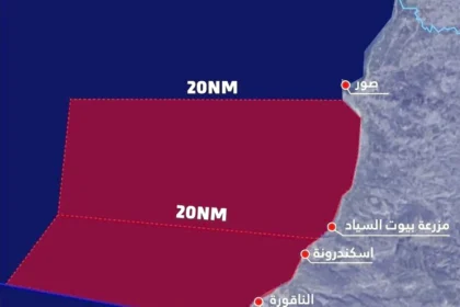 الجيش الإسرائيلي يدعو السفن اللبنانية بين صور ورأس الناقورة للإبحار شمالاً