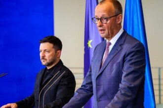 تعزيز الشراكة وتنسيق المواقف الدولية فى لقاء زيلينسكى وميرز