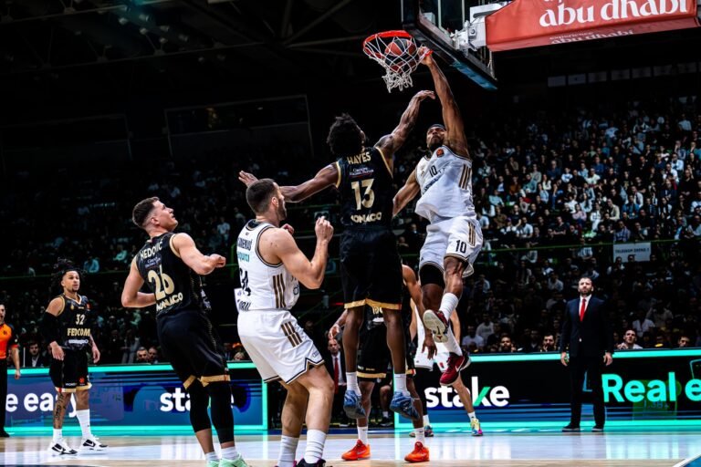 دبي لكرة السلة على بعد خطوة من التأهل إلى الأدوار الإقصائية في اليوروليغ