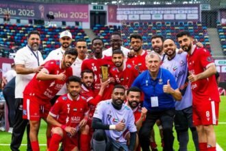The UAE national mini-football team is ranked first in Asia and 16th in the world