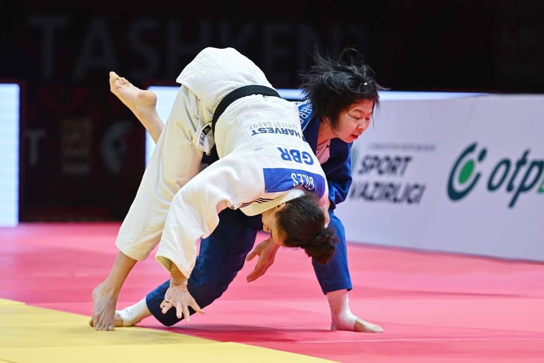 China.. Judo player qualifies for Grand Slam lightweight final