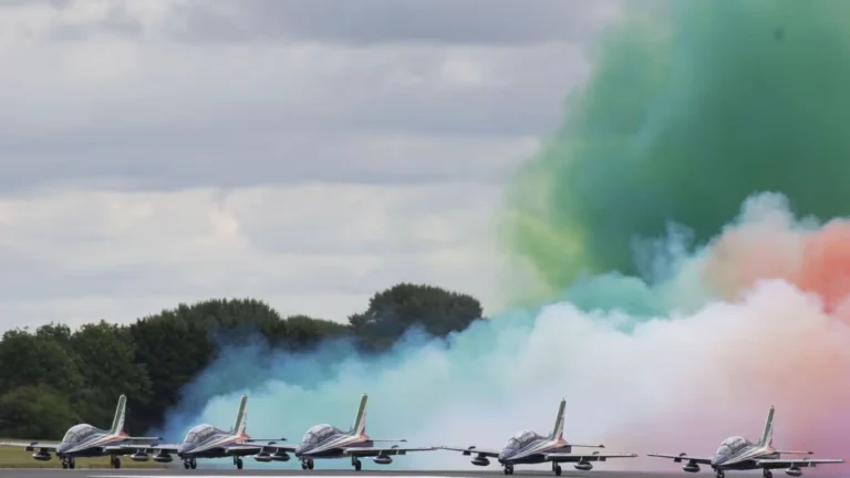 Details - Massive fire at a British airbase used by the US to strike Iran