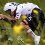 Switzerland.. "Emirates Cycling" comes third in the start of the Romandy Tour