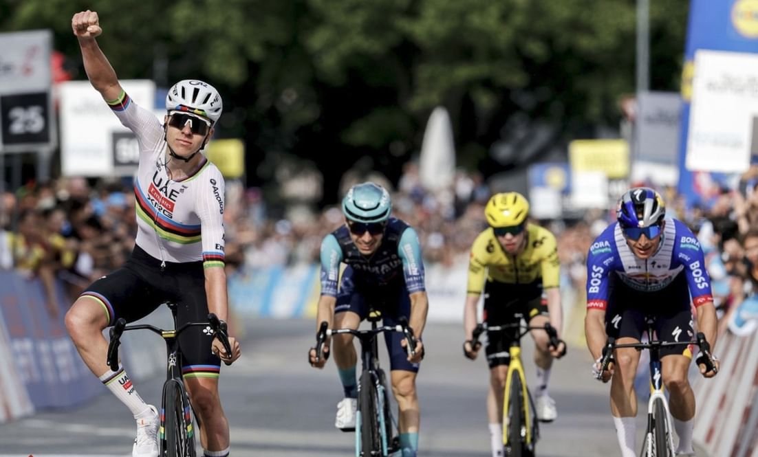 Romany Tour.. UAE cyclist Pugachar leads first stage and overall standings