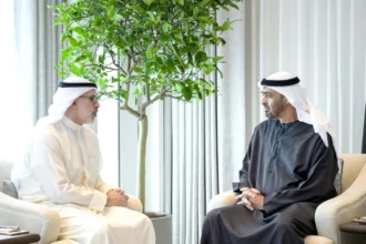 رئيس الإمارات يستقبل وزير الخارجية الكويتي ويبحثان تطورات المنطقة