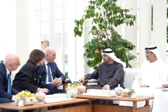 رئيس الدولة يستقبل وزير الدفاع الإيطالي لبحث التعاون الدفاعي واستقرار المنطقة