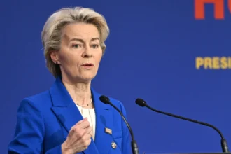 Von der Leyen praises the "wisdom" of the Gulf states in the face of Iranian attacks