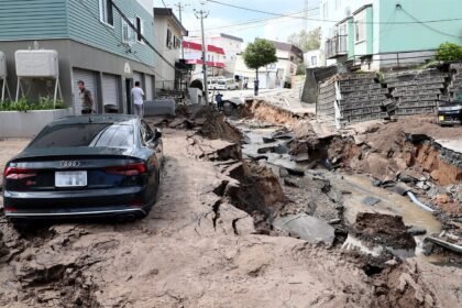 A 7.4 magnitude earthquake strikes the coast of Japan, with tsunami waves of up to 3 meters predicted