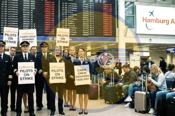 شلل جزئي في المطارات الألمانية.. إلغاء مئات الرحلات بسبب إضراب طياري لوفتهانزا