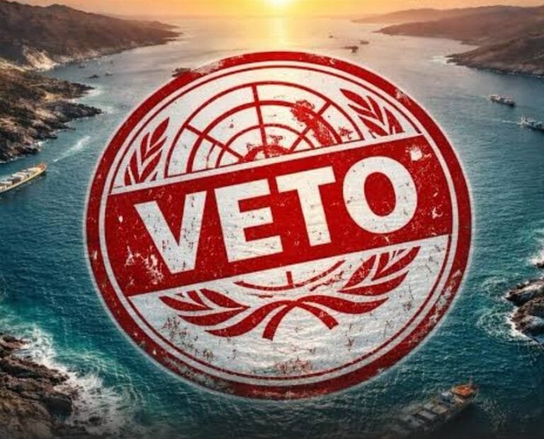 Breaking: China and Russia veto a draft resolution to reopen the Strait of Hormuz