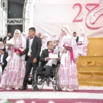 عرس جماعي لـ300 عريس وعروس من غزة بدعم "الفارس الشهم 3"