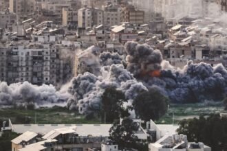 Five people were killed in an Israeli airstrike targeting the Jnah area south of Beirut