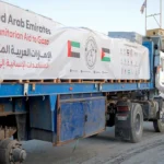 قافلة إماراتية تدخل غزة بـ53 طناً من المساعدات الطبية