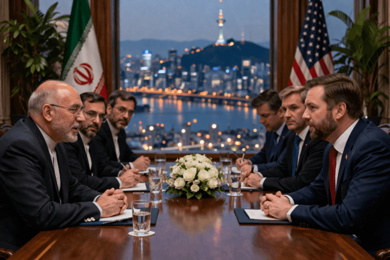 قاليباف وفانس وجهاً لوجه في إسلام آباد