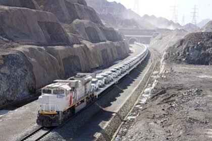 Vehicle shipment included.. Etihad Rail completes first rail transfer