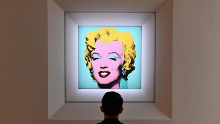 Marilyn Monroe painting by Andy Warhol and the Pop Art market