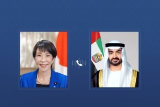 محمد بن زايد ورئيسة وزراء اليابان يبحثان هاتفياً تعزيز الشراكة الإستراتيجية الشاملة بين البلدين