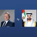 محمد بن زايد وملك الأردن يبحثان هاتفياً التطورات الإقليمية والتعاون المشترك