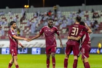 مباراة الوحدة والشارقة