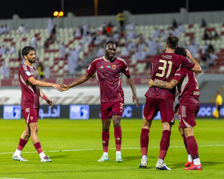 مباراة الوحدة والشارقة