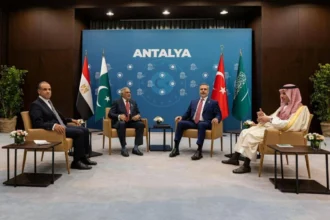 Details of the quadrilateral meeting of the foreign ministers of Egypt, Saudi Arabia, Turkey and Pakistan