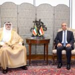 The Egyptian Foreign Minister discusses with his Kuwaiti counterpart the latest developments in the Iran negotiations and Gulf security