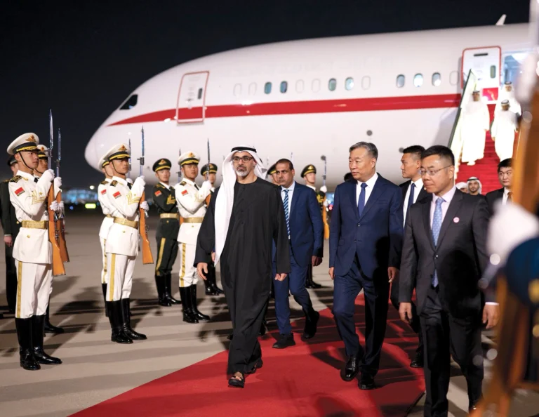 Abu Dhabi Crown Prince arrives in Beijing on official visit to strengthen partnership with China