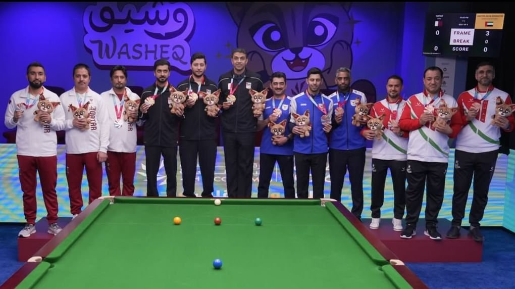 UAE national team wins snooker gold at Gulf Games